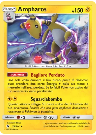 Ampharos #78/214 — Tuoni Perduti