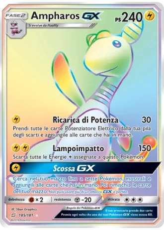 Ampharos GX #185/181 — Gioco di Squadra