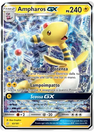 Ampharos GX #43/181 — Gioco di Squadra