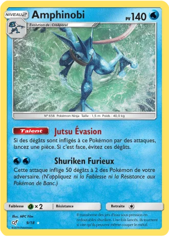 Amphinobi #9/18 — Détective Pikachu