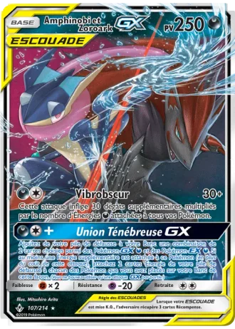 Amphinobi et Zoroark GX #107 — Alliance Infaillible