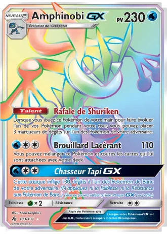 Amphinobi GX #133/131 — Lumière Interdite