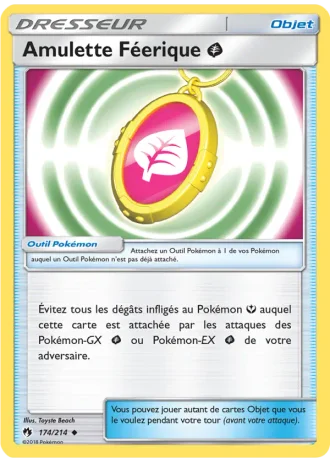 Amulette Féerique Grass #174/214 — Tonnerre Perdu
