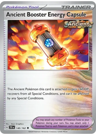 Ancient Booster Energy Capsule #140/162 — Temporal Forces