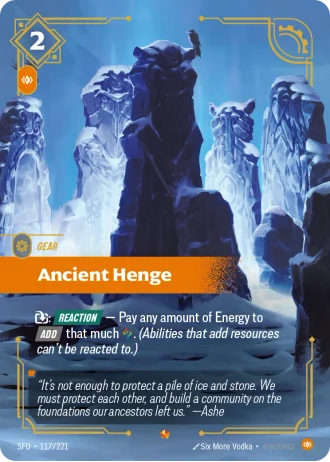 Ancient Henge #117/221 — Spiritforged