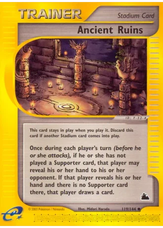 Ancient Ruins #119/144 — Skyridge