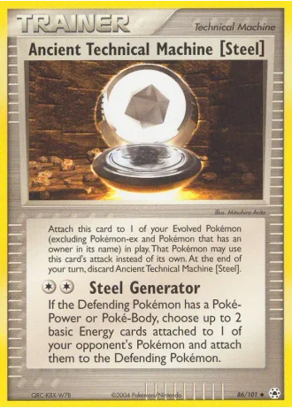 Ancient Technical Machine (Steel) #86/101 — Hidden Legends