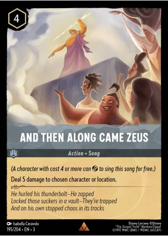 And Then Along Came Zeus #195/204 — Into the Inklands