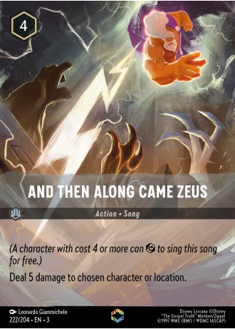 And Then Along Came Zeus #222/204 — Into the Inklands