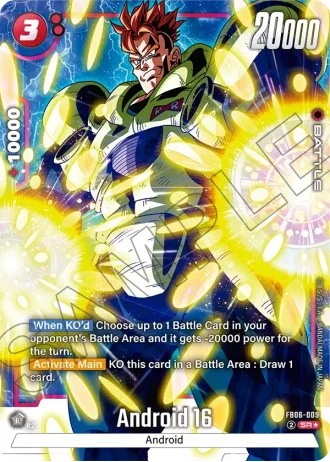 Android 16 (Alternative Art) FB06-009 — Rivals Clash (FB06)