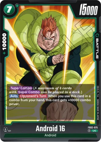 Android 16  FB02-075 — Blazing Aura (FB02)