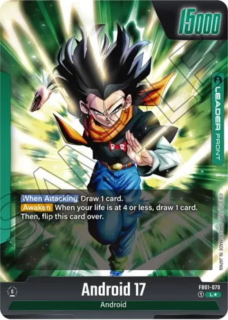 Android 17 (Alternative Art) FB01-070 — Awakened Pulse (FB01)