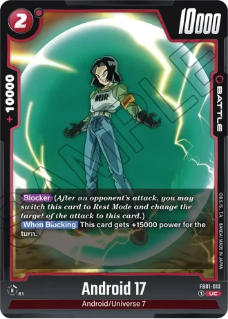 Android 17 FB01-013 — Awakened Pulse (FB01)
