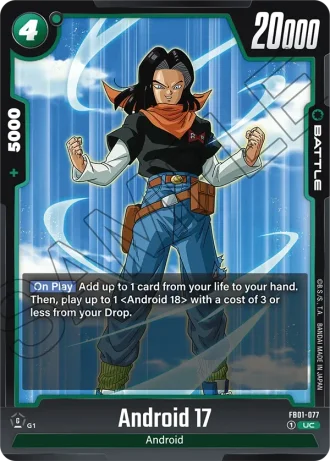 Android 17 FB01-077 — Awakened Pulse (FB01)
