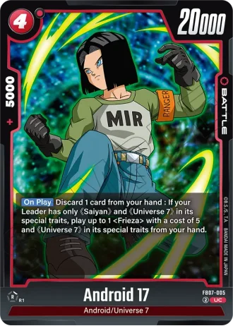 Android 17 FB07-005 — Wish for Shenron (FB07)