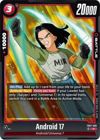 Android 17 FB07-006 — Wish for Shenron (FB07)
