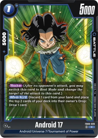 Android 17  FB09-028 — Dual Evolution (FB09)