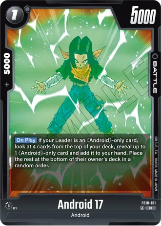 Android 17  FB10-101 — Cross Force (FB10)