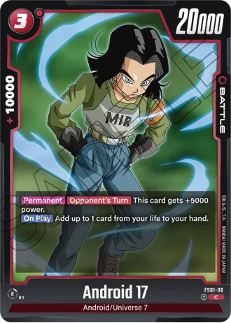 Android 17  FS01-006 — Son Goku (FS01)