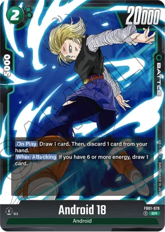 Android 18 FB01-079 — Awakened Pulse (FB01)