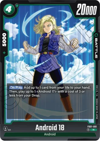 Android 18  FB01-081 — Awakened Pulse (FB01)