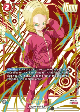 Android 18 FB05-014 — New Adventure (FB05)
