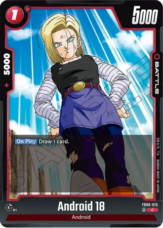 Android 18  FB06-013 — Rivals Clash (FB06)
