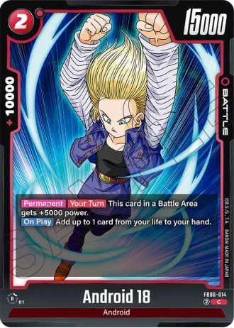 Android 18  FB06-014 — Rivals Clash (FB06)