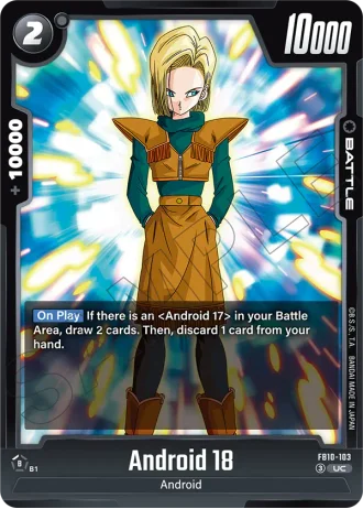 Android 18  FB10-103 — Cross Force (FB10)