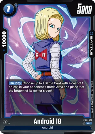 Android 18  FB11-027 — Brightness of Hope (FB11)