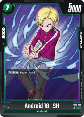 Android 18 : SH FB09-056 — Dual Evolution (FB09)