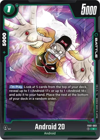 Android 20 FB01-083 — Awakened Pulse (FB01)