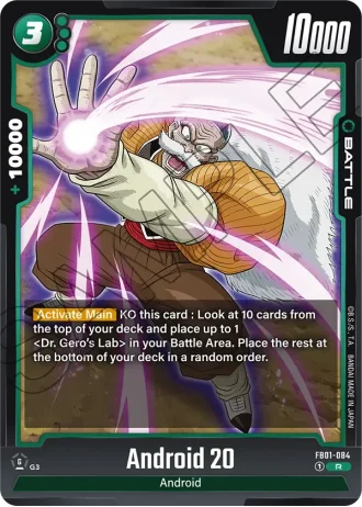Android 20 FB01-084 — Awakened Pulse (FB01)