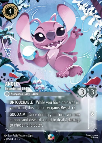 Angel - Experiment 624 #238/204 — Winterspell