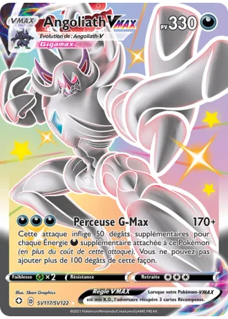 Angoliath VMAX SV117/122 — Coffre Chromatique (Destinées Radieuses)