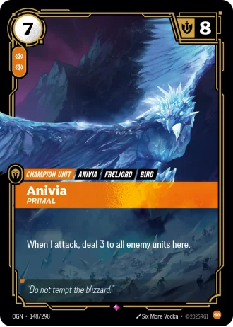 Anivia, Primal #148/298 — Origins