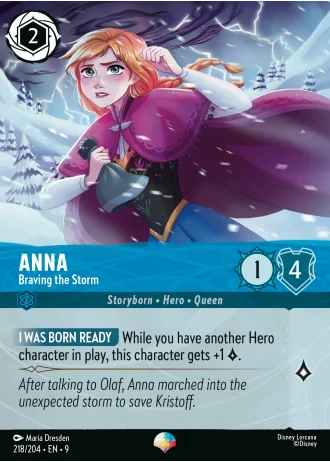 Anna - Braving the Storm #218/204 — Fabled