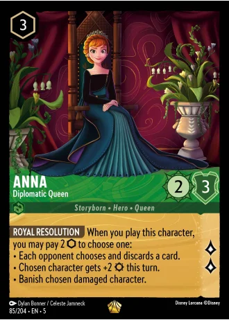 Anna - Diplomatic Queen #85/204 — Shimmering Skies