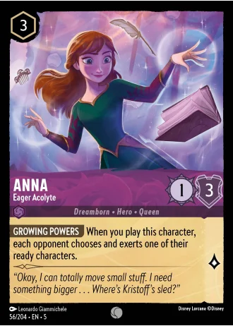 Anna - Eager Acolyte #56/204 — Shimmering Skies