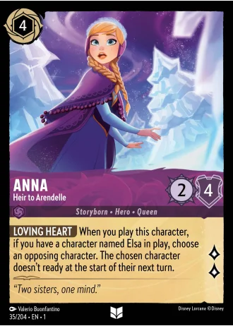 Anna - Heir to Arendelle #35/204 — The First Chapter