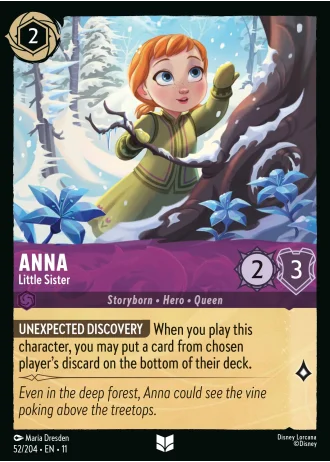 Anna - Little Sister #52/204 — Winterspell