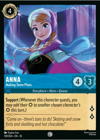 Anna - Making Snow Plans #139/204 — Whispers in the Well