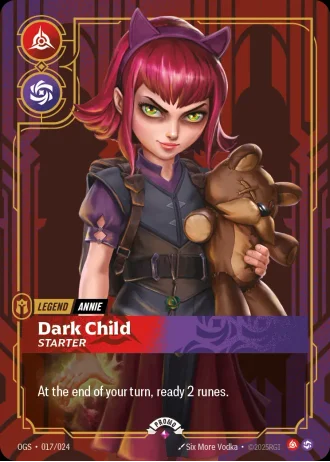 Annie, Dark Child #017/024 — Organized Play Promos