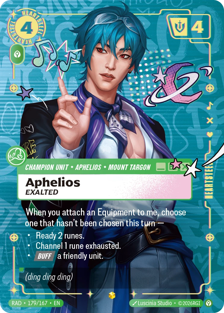 Aphelios, Exalted #179 — Radiance