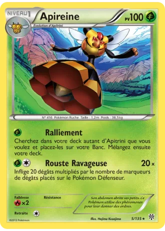 Apireine #5/135 — Tempête Plasma