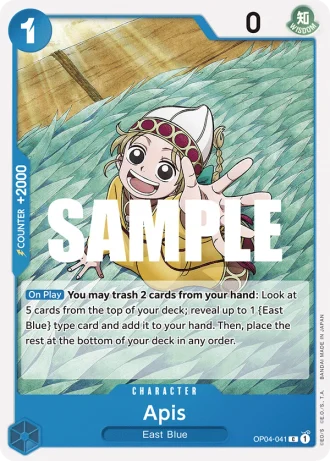 Apis (OP04-041) — Kingdoms of Intrigue (OP04)