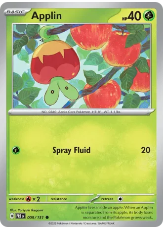 Applin #009/131 — Prismatic Evolutions