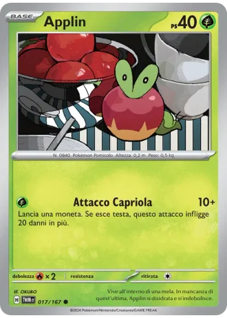 Applin #017/167 — Crepuscolo Mascherato