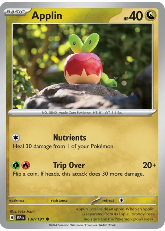 Applin #138/191 — Surging Sparks