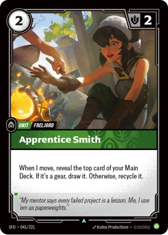 Apprentice Smith #041/221 — Spiritforged